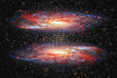 Foto de Teoría de la ciencia del universo paralelo - Imagen libre de derechos