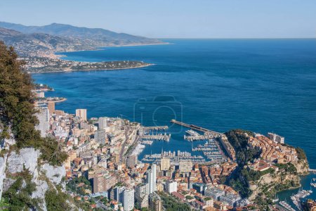 Foto de El Principado de Mónaco en la Riviera Francesa - Imagen libre de derechos