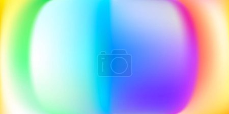 Photo for Abstract blur background. Rainbow mesh gradient. Color power. Fluid art. Pattern for you presentation, vector design wallpaper - Royalty Free Image