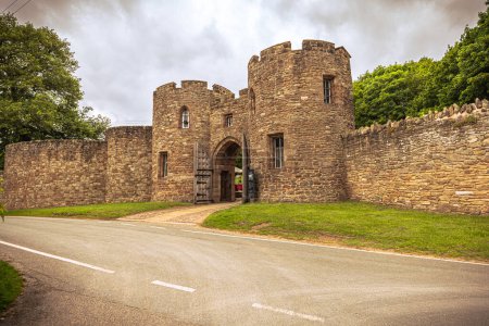 Photo for Beeston - May 25 2022: Ruins of Beeston caslte, England. - Royalty Free Image
