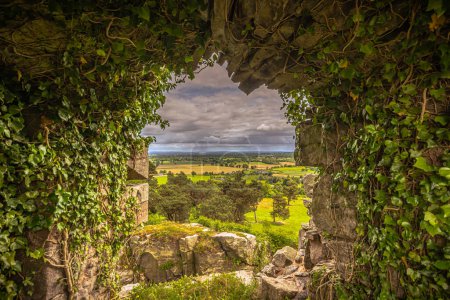Photo for Beeston - May 25 2022: Ruins of Beeston caslte, England. - Royalty Free Image