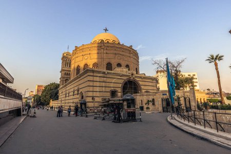 Photo for Cairo, Egypt -  November 13, 2021: Coptic Cairo in the old city of Cairo, Egypt - Royalty Free Image