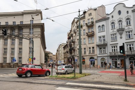 Téléchargez les photos : Le centre ville (vieille ville) de Cracovie, Pologne. - en image libre de droit