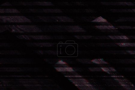 Foto de Negro glitch efecto abstracto textura fondo - Imagen libre de derechos