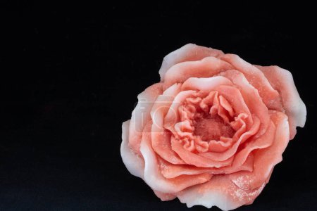 Photo for Romantic and feminine pink candle shaped flower, object cut out - Royalty Free Image