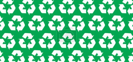 Illustration for Global day of recycling or America recycles day. Recycling day is celebrated, the day is all about recycling. The benefits of recycling for our health, the environment. Recycle and solid waste - Royalty Free Image