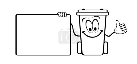Téléchargez les illustrations : Conteneur. Poubelle ou poubelle. Poubelle ; poubelle. Poubelle ou symbole poubelle à poussière. Recyclage des déchets. Journée mondiale du recyclage ou l'Amérique recycle jour. Recyclage et déchets solides. Poubelle, Poubelle à roue - en licence libre de droit