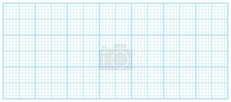 Drawing empty office blue millimeter paper ( mm, cm ) background. Square grid, raster for notes graph documents business and education. School, lines square graph paper template. wireframe pattern. Mathematics.