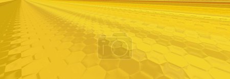 Photo for Golden abstract background with place for text. Stylish yellow backdrop template - Royalty Free Image