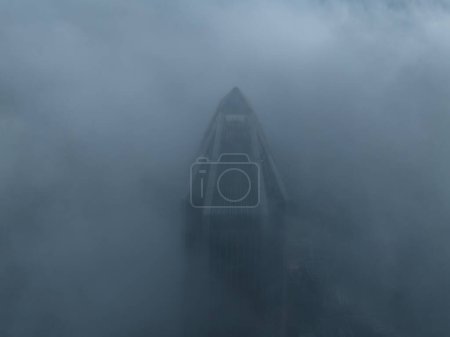 Photo for Aerial view of ping an finance center in Shenzhen city,China - Royalty Free Image