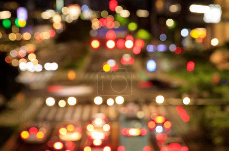Photo for Traffic on city road in downtown of shenzhen city,China - Royalty Free Image
