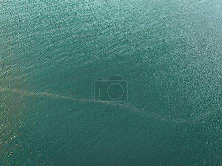 Photo for Aerial view of sea landscape in the morning - Royalty Free Image