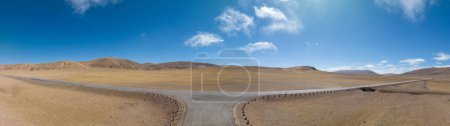 Photo for Aerial view of beautiful landscape in Tibet,China - Royalty Free Image
