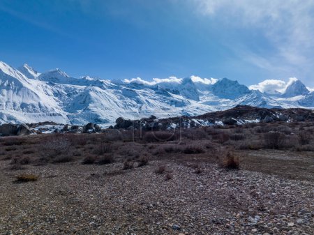 Téléchargez les photos : Glaciers et montagnes de neige au Tibet, Chine - en image libre de droit