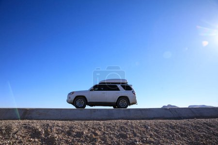 Photo for Car road trip in tibet, China - Royalty Free Image