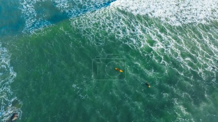 Foto de Vista aérea de las olas del mar - Imagen libre de derechos