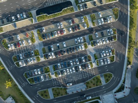 Photo for Modern parking lot in city - Royalty Free Image