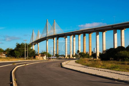 Téléchargez les photos : Pont Newton Navarro à Natal City au Brésil - en image libre de droit