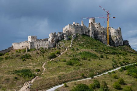 Photo for View of Spisky Castle in Slovakia - Royalty Free Image