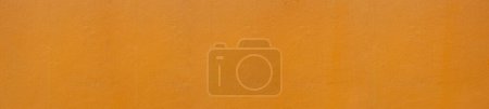 Photo for Wide Surface of Smooth orange cement wall texture background for design in your work concept backdrop. - Royalty Free Image