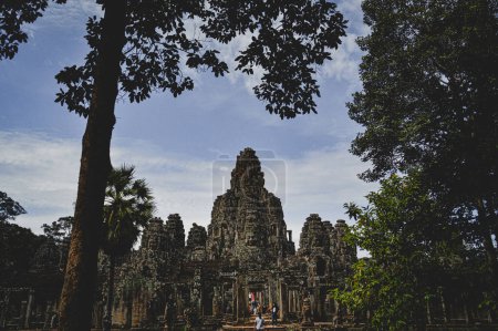 Photo for Temple complex in angkor wat, siem reap, cambodia. unesco world heritage site. high quality photo - Royalty Free Image