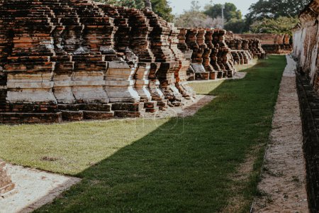 Foto de Las ruinas en la ciudad vieja de la capital de Tailandia - Imagen libre de derechos