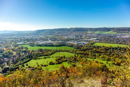 Photo for Small Autumn walk through the landscape of  Jena - Thuringia - Germany - Royalty Free Image