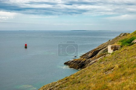 Photo for On the way to the lighthouse Phare de Kermorvan in beautiful Brittany near Le Conquet - France - Royalty Free Image