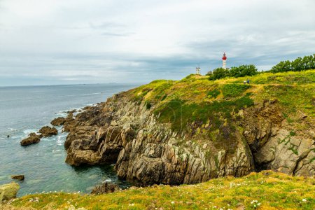 Photo for Small discovery tour at Pointe Saint-Mathieu in beautiful Brittany near Plougonvelin - France - Royalty Free Image