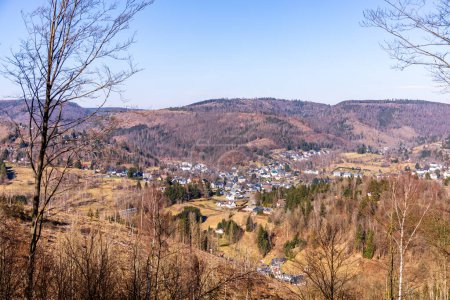 Frühlingswanderung durch den schönen Thüringer Wald bei Steinach - Thüringen - Deutschland