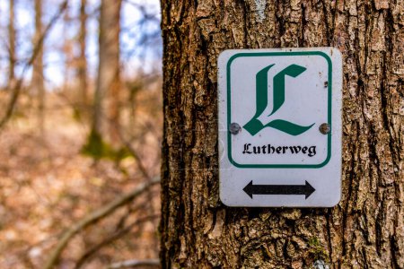 Eine wunderbare Frühlingswanderung durch das schöne Heldburger Land im Landkreis Hildburghausen - Thüringen - Deutschland