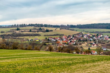 Kleine Radtour zum Dolmar bei Khndorf bei eisigen Temperaturen und frostigen Wegen - Thüringen - Deutschland