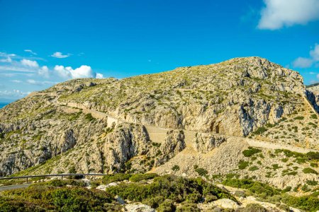 Sur le chemin du point culminant sur la belle île des Baléares Majorque - Cap de Formentor - Espagne
