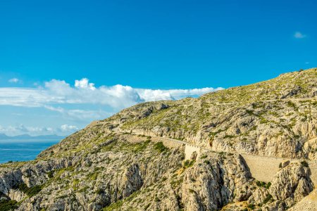 Sur le chemin du point culminant sur la belle île des Baléares Majorque - Cap de Formentor - Espagne
