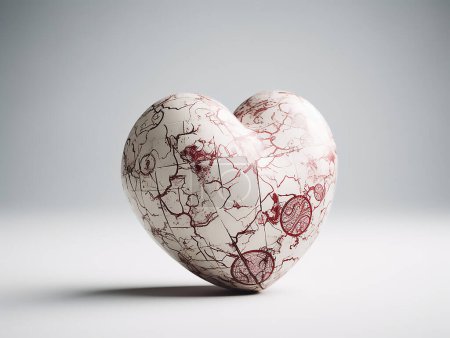 Téléchargez les photos : Gardez votre cœur battant fort : Célébrer la Journée mondiale du cœur et promouvoir la santé cardiovasculaire - en image libre de droit