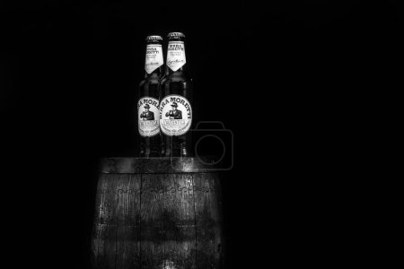 Photo for Birra Moretti beer. Bucharest, Romania, 2023 - Royalty Free Image
