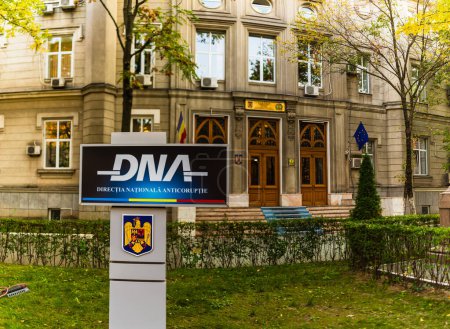 Téléchargez les photos : Romanian National Anticorruption Directorate (Directia Nationala Anticoruptie DNA), in Bucharest, Romania, 2022 - en image libre de droit