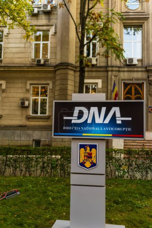 Téléchargez les photos : Romanian National Anticorruption Directorate (Directia Nationala Anticoruptie DNA), in Bucharest, Romania, 2022 - en image libre de droit