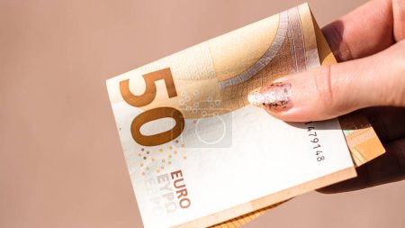 Photo for EURO currency. Europe inflation, EUR money. European Union curreny - Royalty Free Image