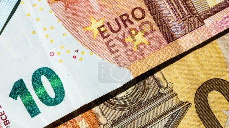 Photo for EURO currency. Europe inflation, EUR money. European Union currency - Royalty Free Image