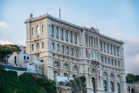 The Oceanographic Museum or Musee Oceanographique in Monte Carlo, Principality of Monaco, French Riviera