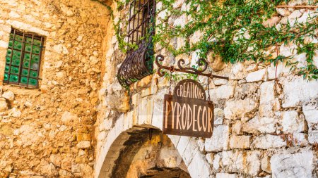 Eze village, medieval village in Provence, French Riviera