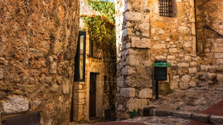 Eze village, medieval village in Provence, French Riviera