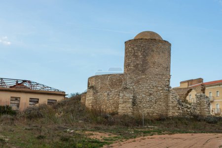 Photo for Bonifacio town, medieval citadel in Corsica Island, France - Royalty Free Image