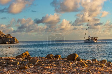 Playa tranquila en Saint Barthlemy (St. Barts, St. Barth) Caribe