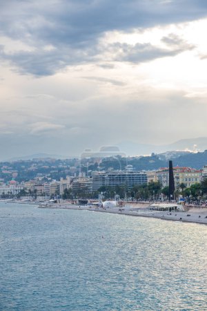 Vue panoramique de Nice, France, Côte d'Azur, Côte d'Azur