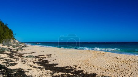 Téléchargez les photos : Plage de Horseshoe Bay et Deep Bay Beach à Hamilton, Bermudes - en image libre de droit