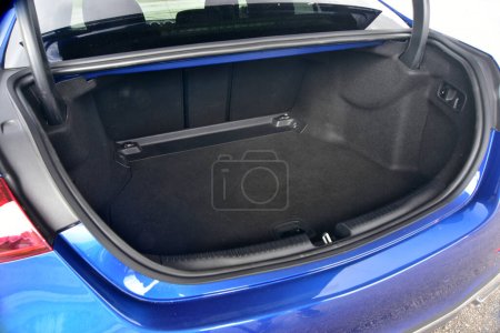 Photo for Trunk in a large sedan - Royalty Free Image