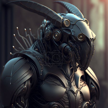 Foto de Rhinoceros Beetle monster design - Imagen libre de derechos