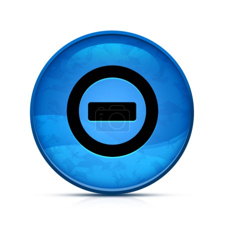 Foto de Icono ERROR en el elegante botón redondo azul salpicadura - Imagen libre de derechos